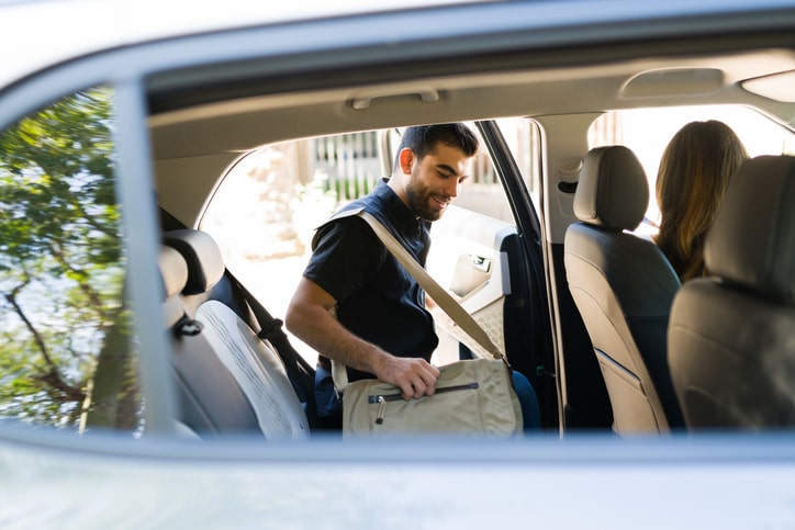 Injured as a Rideshare Passenger